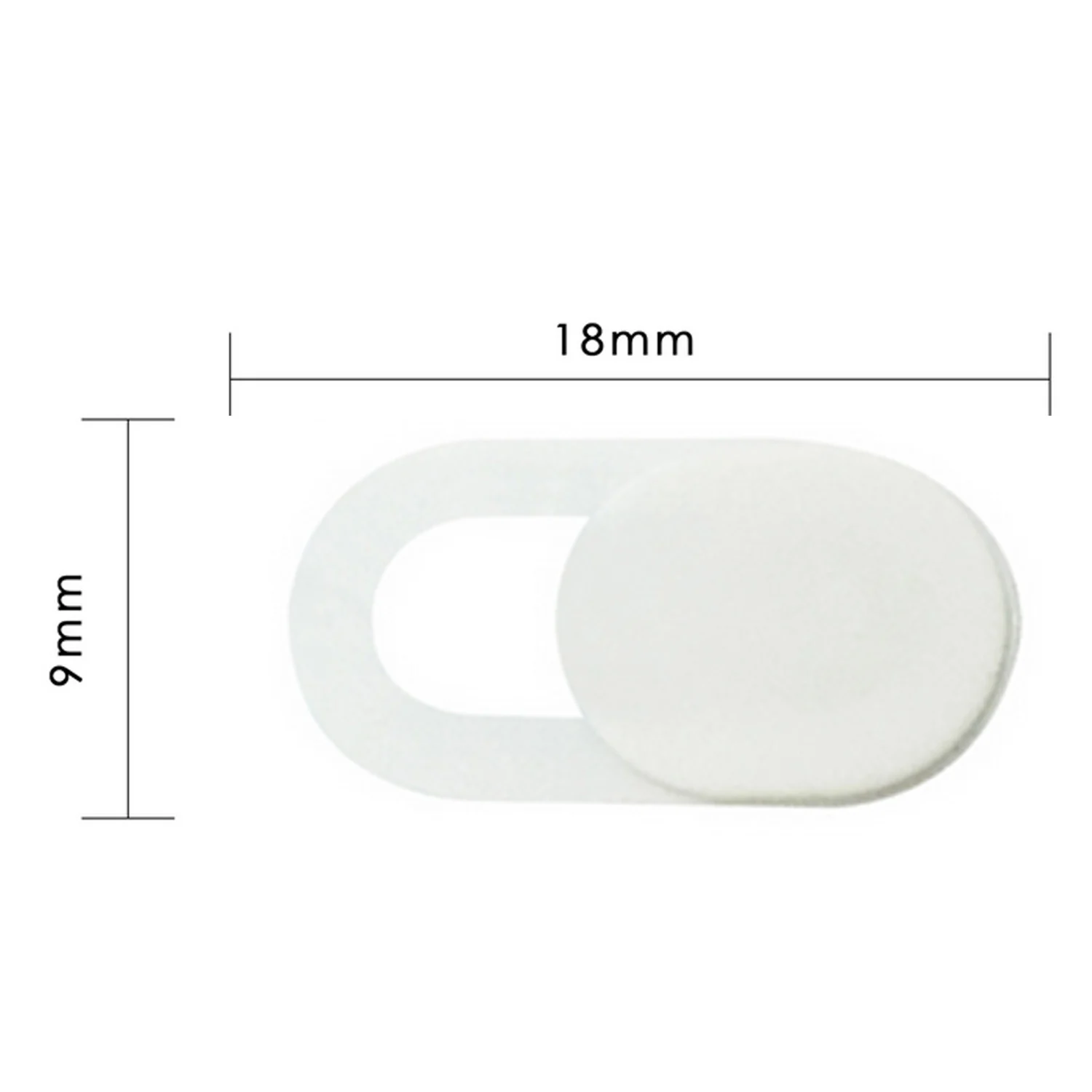 Ультратонкий Пластиковый чехол слайдер для веб камеры 3 шт.|Объективы мобильных