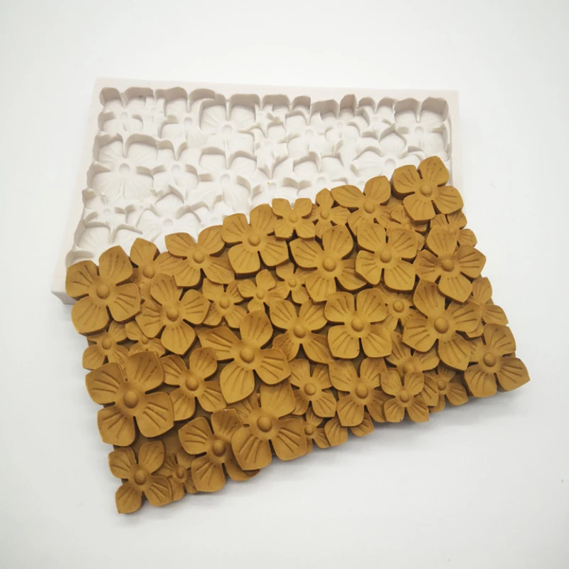 Форма для гортензии силиконовая форма помадки инструмент украшения торта