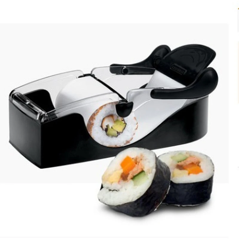 

1PCS Sushi Maker onigiri Mold Magic Rice Roll Sushi Mold Bento Accessories Kitchen Gadget Vegetable Meat Rolling Tool