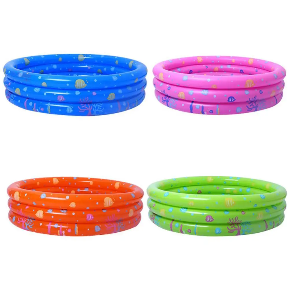 

130x40 см круглая Надувная Детская летняя ванна, плавательный бассейн, водная игрушка