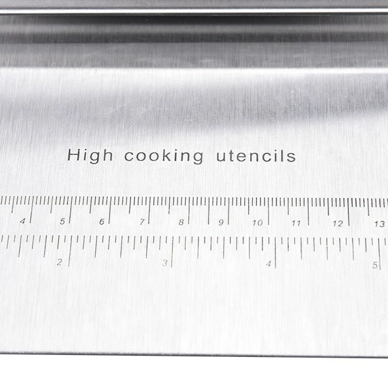 

Professional Stainless Steel Pizza Dough Scraper Cutter Baking Pastry Spatulas Fondant Cake Decoration Tools Kitchen Accessories