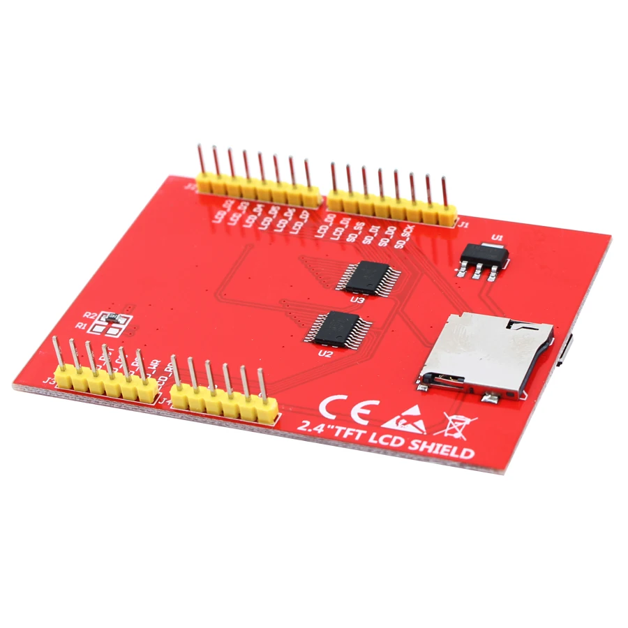 Светодиодный адаптер Micro SD для Arduino o 2 4 дюймовый ЖК дисплей 240x320 SPI TFT ILI9341