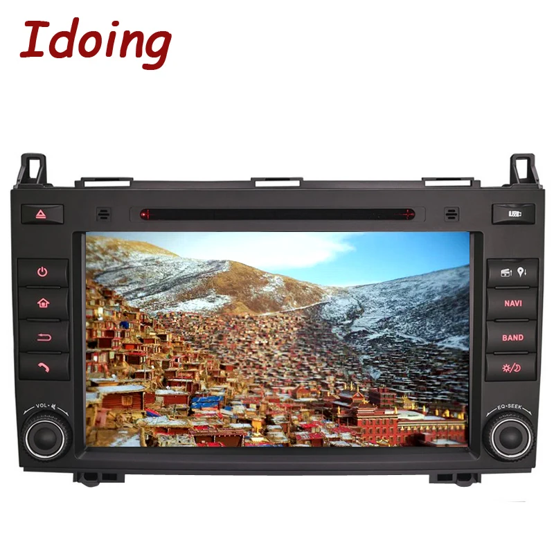 Idoing Android9.0/4G + 32G/8 Core/2Din для MercedesBenz AB Class W169 автомобильный мультимедийный плеер