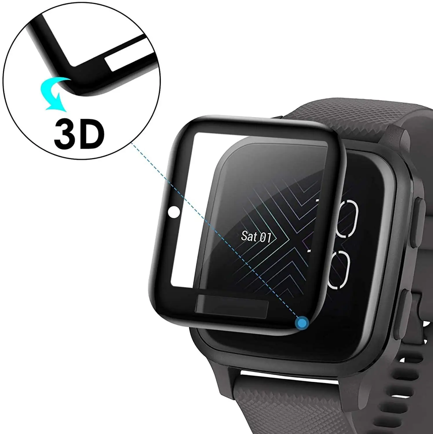 Защитная пленка для экрана Garmin движения sq 2 шт. прозрачная ультратонкая из 3D