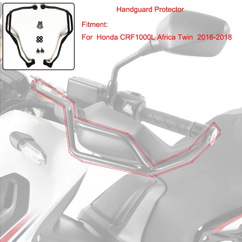 Для Honda CRF1000L CRF 1000L Africa Twin 2016 2017 2018 2019 мотоциклетная Передняя ручка защита для рук
