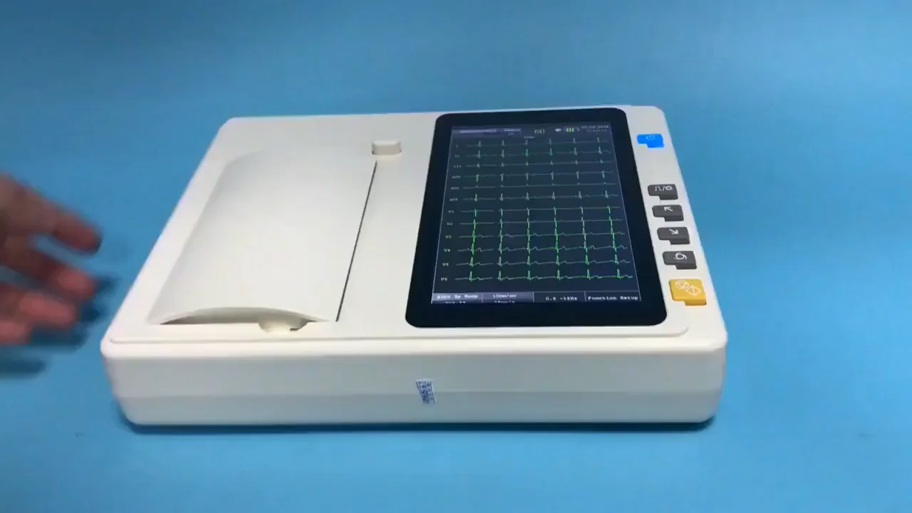 

contec ecg 12 3 channel promotion 7" Touch Screen 6 channel lowest price of ecg machine