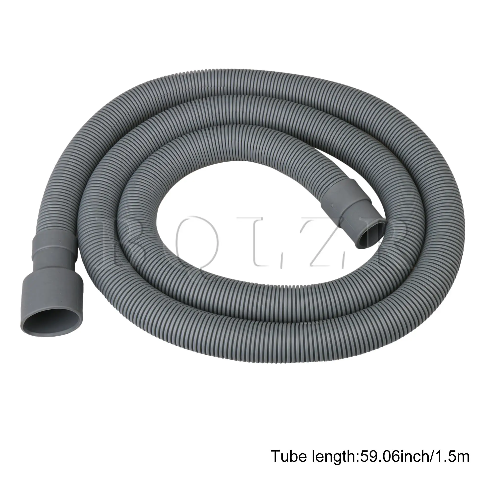 

BQLZR 1.5 Meters Washing Machine Drain Hose for 3cm Drain Outlets with Clamps
