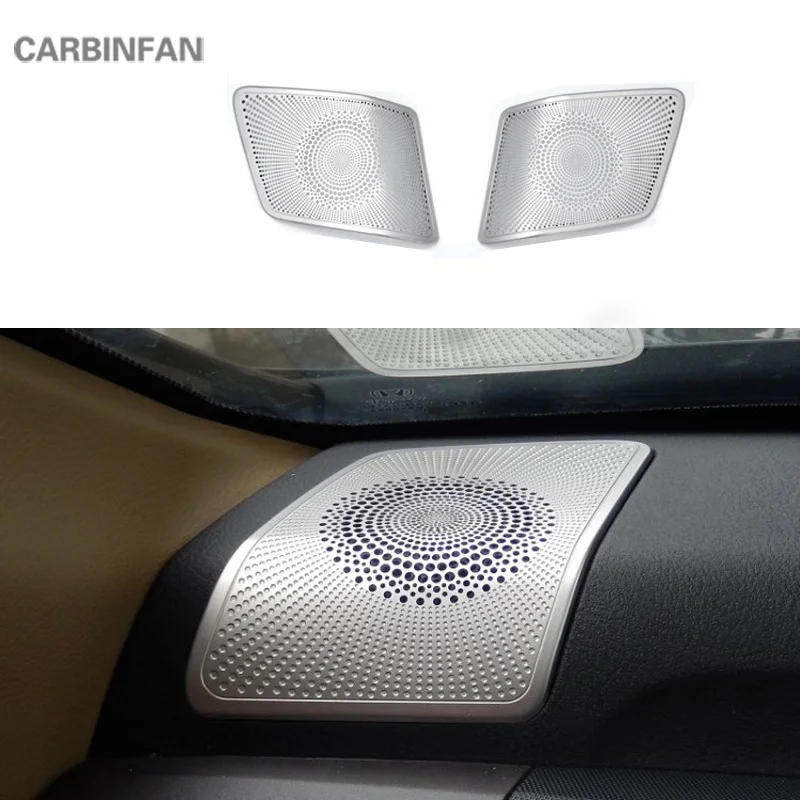 Передняя стерео звуковая рамка из нержавеющей стали декоративные наклейки для