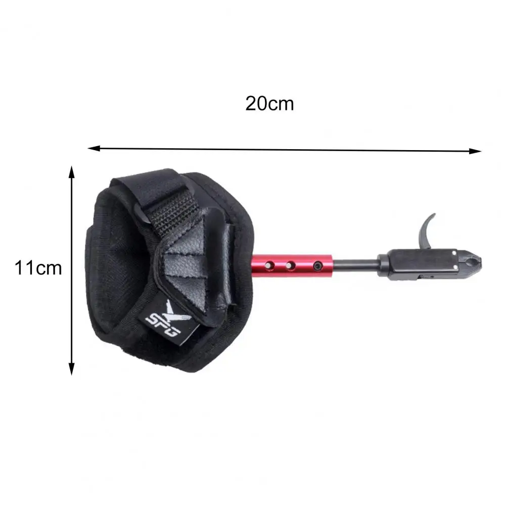 

Adjustable Compound Bow Strap Wristband Releaser Caliper for Archery Wristband Releaser High Strength Caliper Archery Compound B