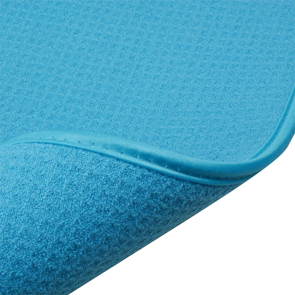 Sinalnd впитывающий высококачественный вафельный плетеный коврик для сушки посуды