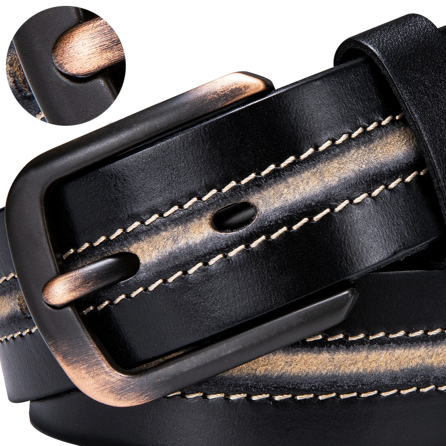 Модные Роскошные Брендовые мужские ремни из натуральной кожи с металлической