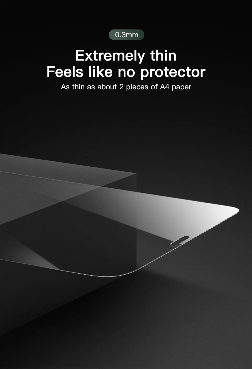 KUULAA 0,3 мм Полное покрытие защитное стекло для iPhone 11 Pro Max закаленное стекло Защита экрана для iPhone 11 Pro стекло