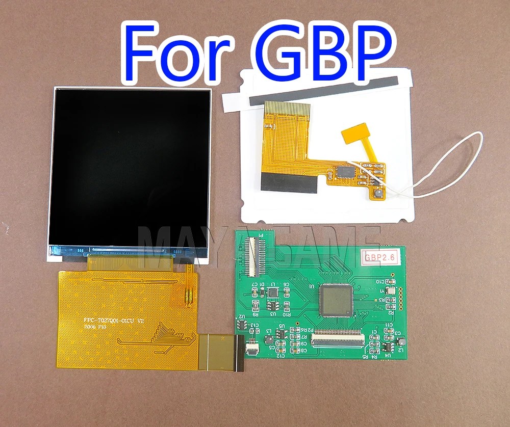 

Для Nintend GB GBC GBP NGPC ЖК-дисплей Экран модификации комплект Замена высокого светильник ЖК-дисплей Регулируемый Яркость 5 сегментов аксессуары