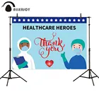 Allenjoy Healthcare Heroes баннер фон рабочие Дворовые знаки благодарим основных сотрудников и первых ответчиков фото фон