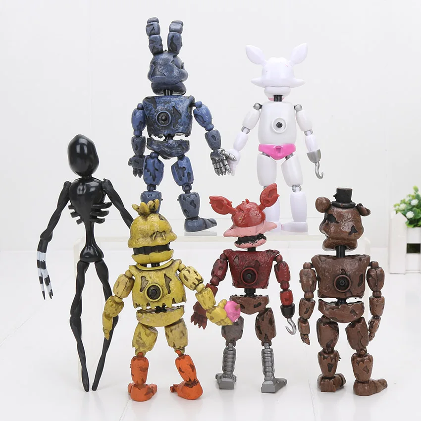 6 шт./компл. Five Nights At Freddy's пять ночей у Фредди рисунок с рисунком персонажей из