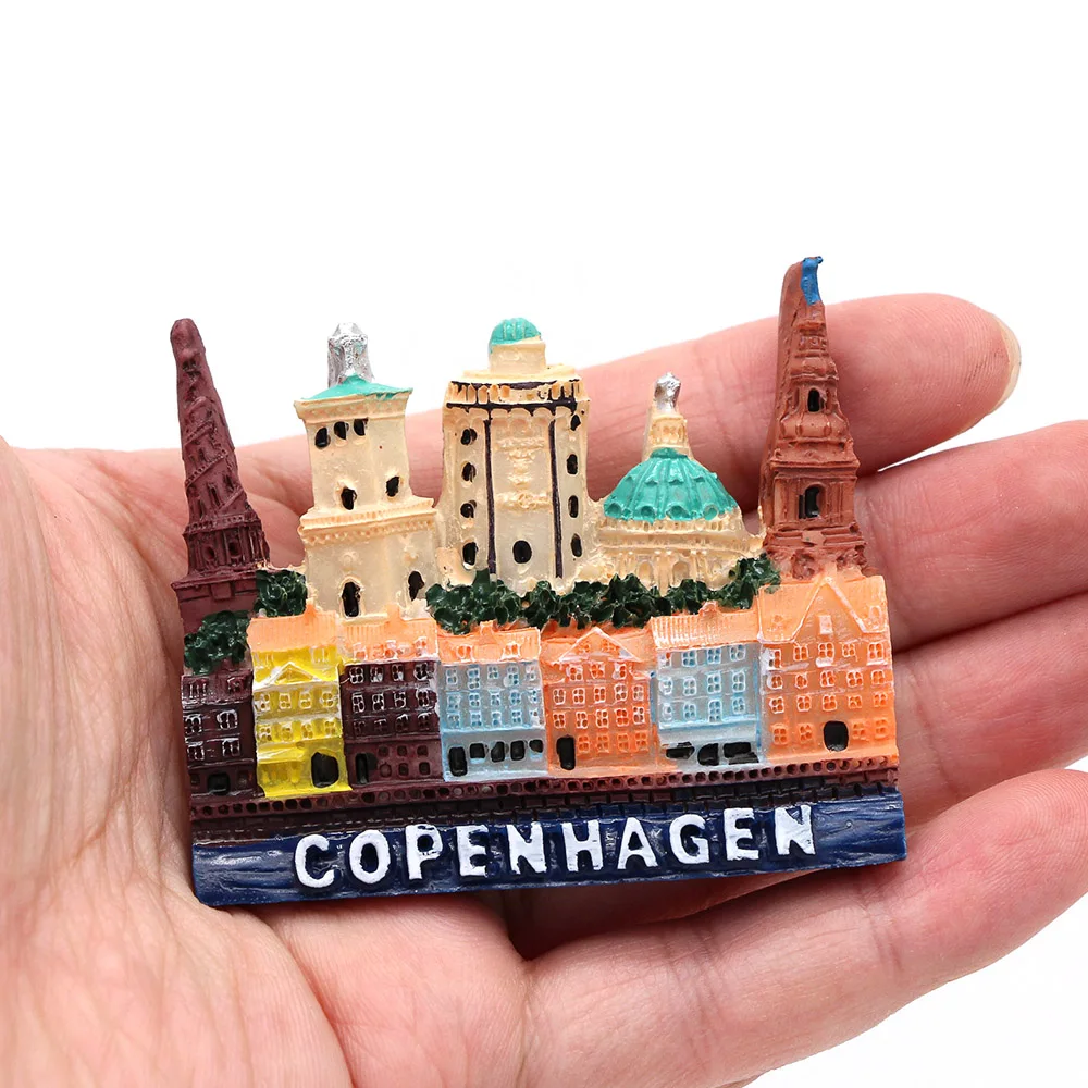 Мировой туристический холодильник Норвегия полярный медведь Прага магнитные