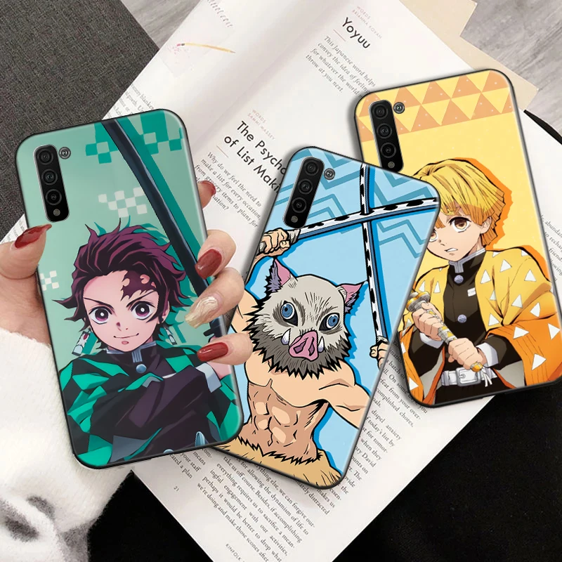 

Anime Demon Slayer Phone Case For Huawei Honor 10 Lite 10X Lite V20 20i 30 Pro 30 20 Lite Kimetsu No Yaiba Soft Cover Fundas