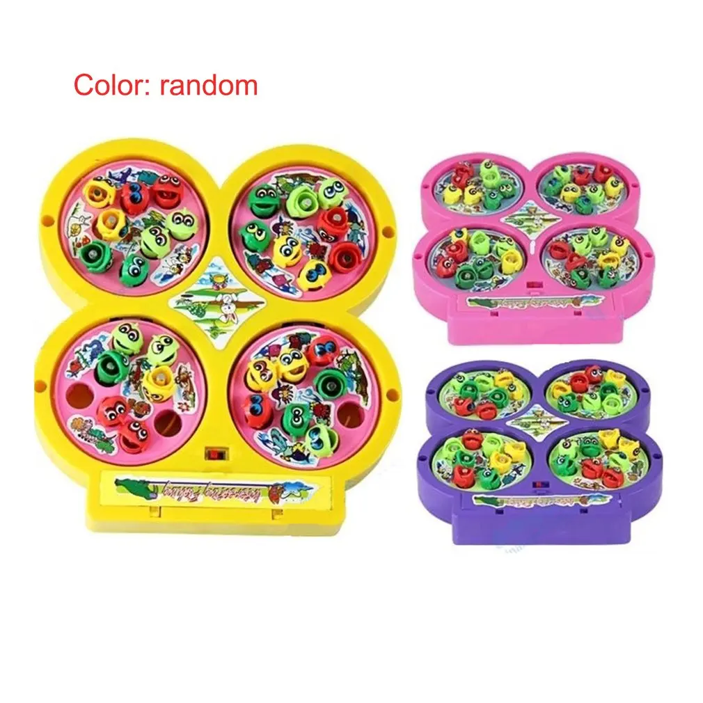 Новинка 1 комплект красочные пластиковые магнитные игрушки для рыбалки набор