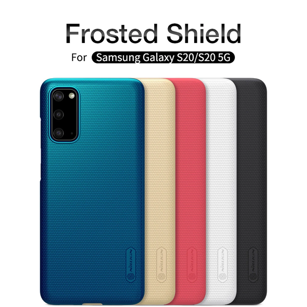 

For Samsung Galaxy S10 S20 / S10+ S20+ Plus Case NILLKIN Super Frosted Shield hard back cover For Samsung S10e S20 Ultra 5G case