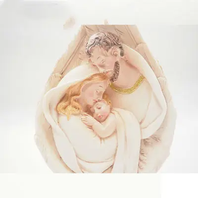 Католическая икона Иисус Мария Иосиф святая семья три иконы из смолы подарок к