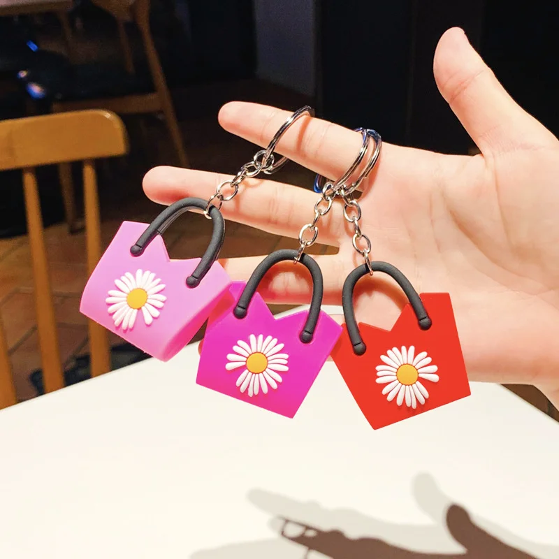 

12 шт./компл. оригинальные брелки для ключей, маленькая брелок в форме сумки, модные ювелирные брелки для ключей