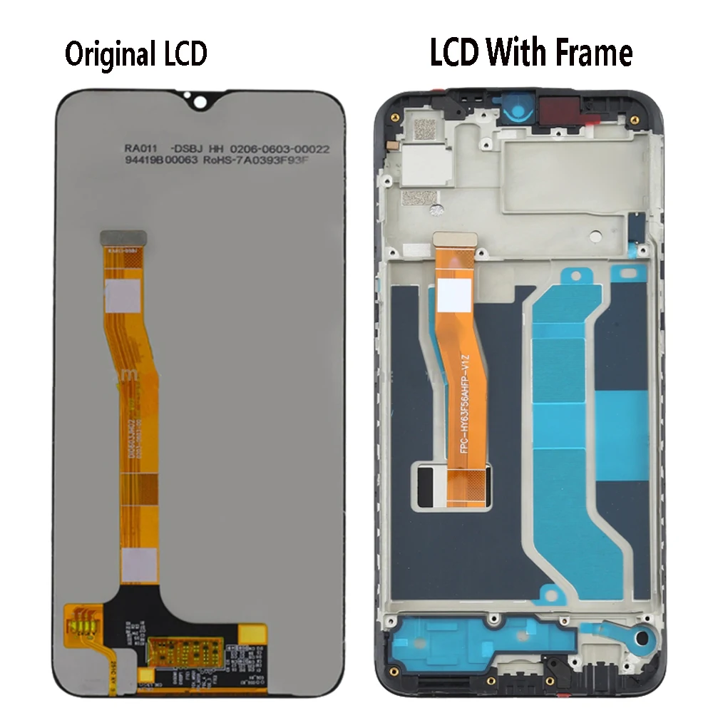 origianl 6 3 for realme 3 pro rmx1851 lcd display touch panel screen digitizer assembly for realme x lite lcd display free global shipping