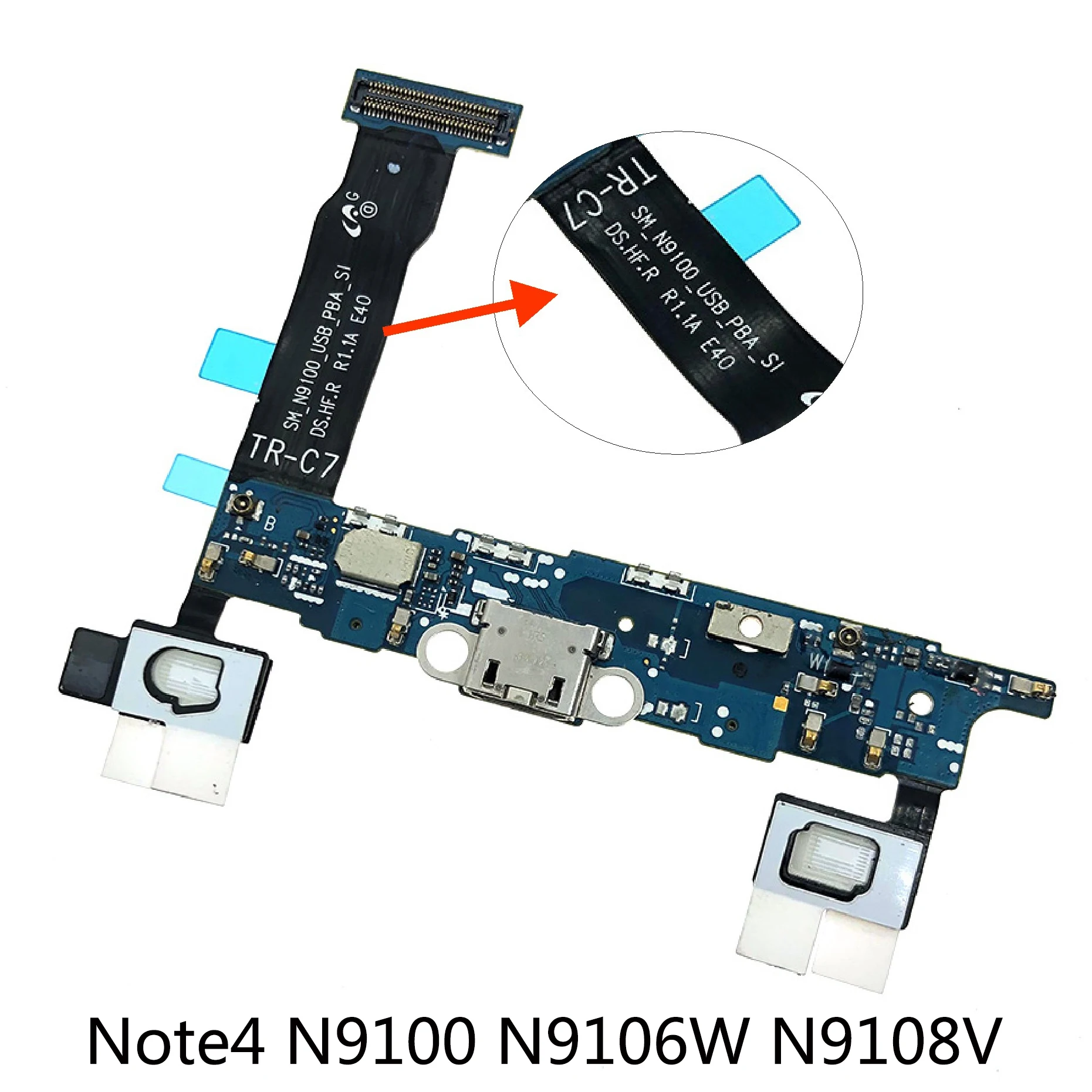 Зарядный порт для Samsung Galaxy Note1 N7000 i9220 Note2/3/4 N7100 N900 N9002 N9005 N910F N9100 разъем зарядки |