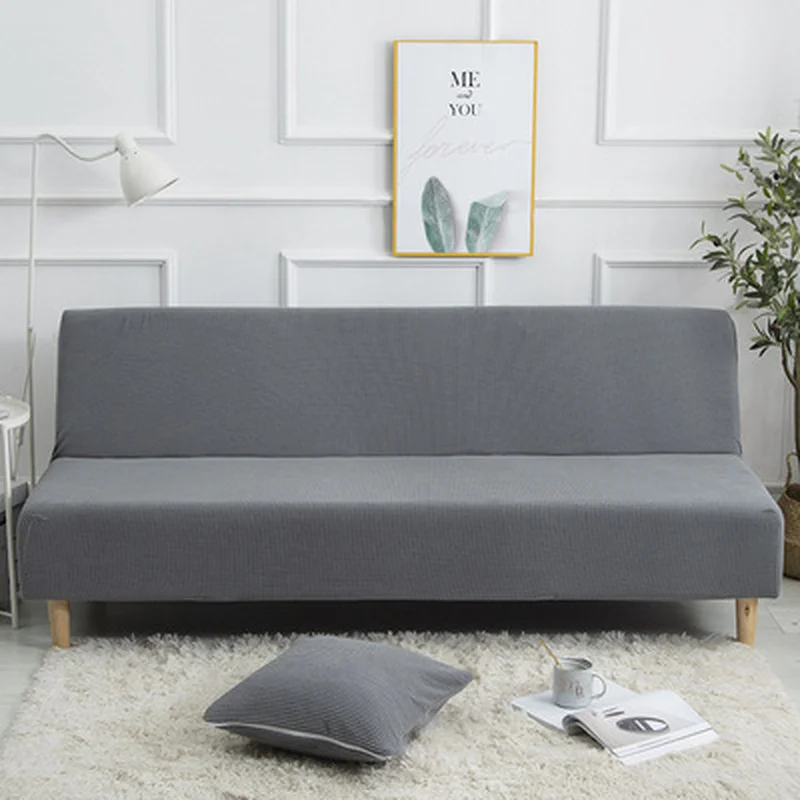 

Universal Sofa Cover Without Armrests Stretch Sofa Bed Covers For Living Room Armless Elastic Couch Cover Seat Chair Slipcovers