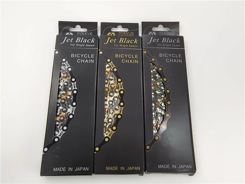 Японская цепь izumi с фиксированной передачей односкоростная для велосипеда 1/2*1/8 *