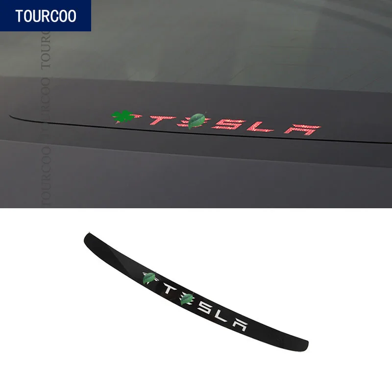 

Car Styling Rear Brake Light Cover Sticker Acrylic Stoplight Modified Garnish Rear Window Cover Sticker