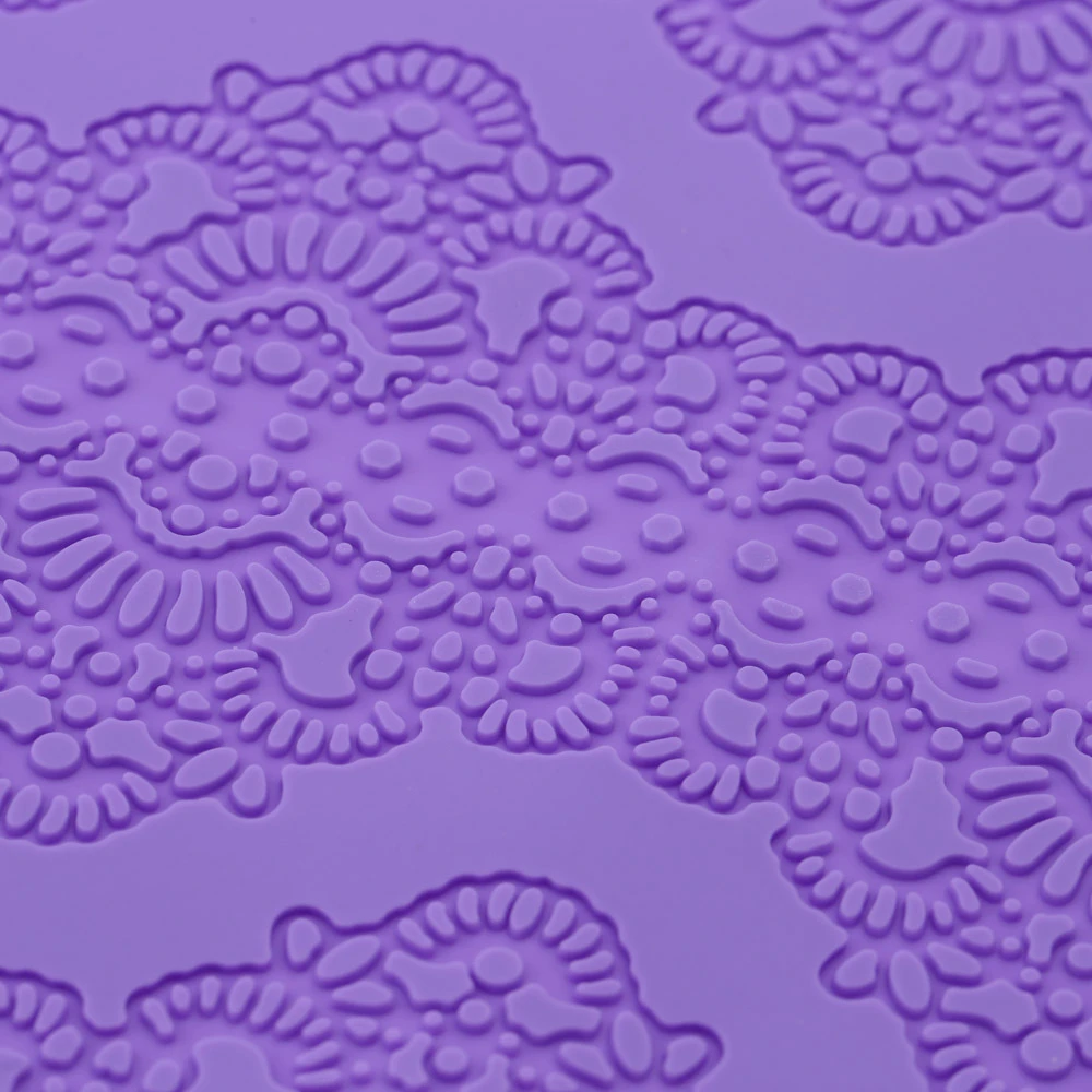 Большой кружевной цветок Свадебный Торт Силиконовый красивый кружева помадка