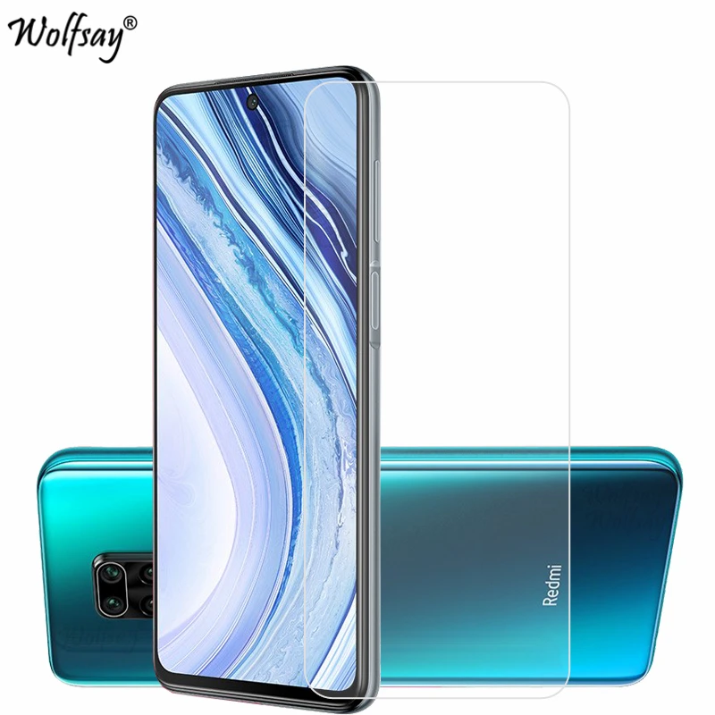 2 piezas de vidrio para Xiaomi Redmi Nota 9 Pro Max Protector de pantalla de cristal templado para Xiaomi Redmi Nota 9 Pro max pel&iacute;cula protectora del tel&eacute;fono-0