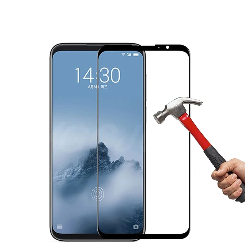 Защитная пленка для экрана из закаленного стекла с полным покрытием Meizu 16/16th/16