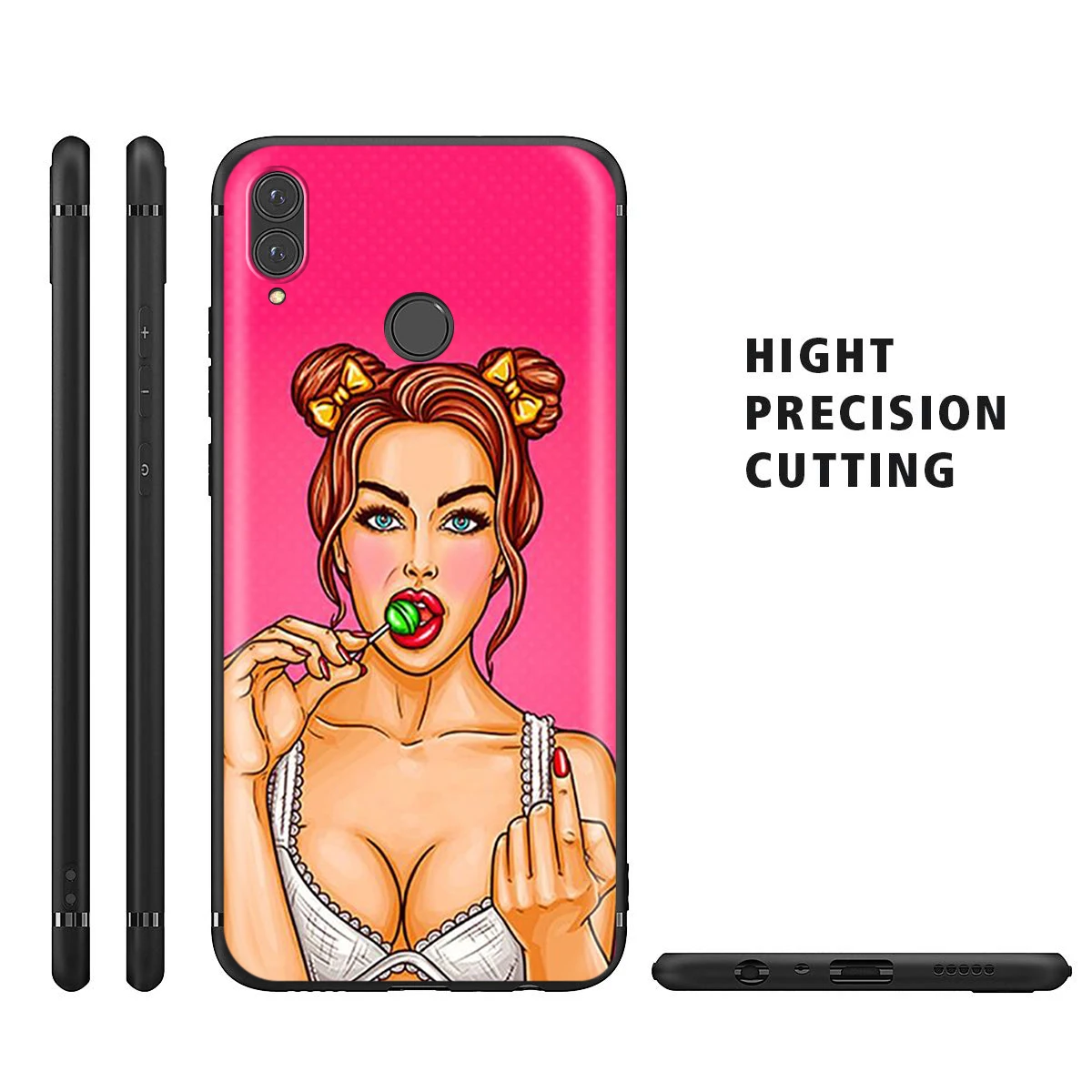 Силиконовый чехол для Huawei Mate 10 P8 P9 P10 P20 Lite Pro P Y7 Y9 Smart Mini 2017 2018 | Мобильные телефоны и