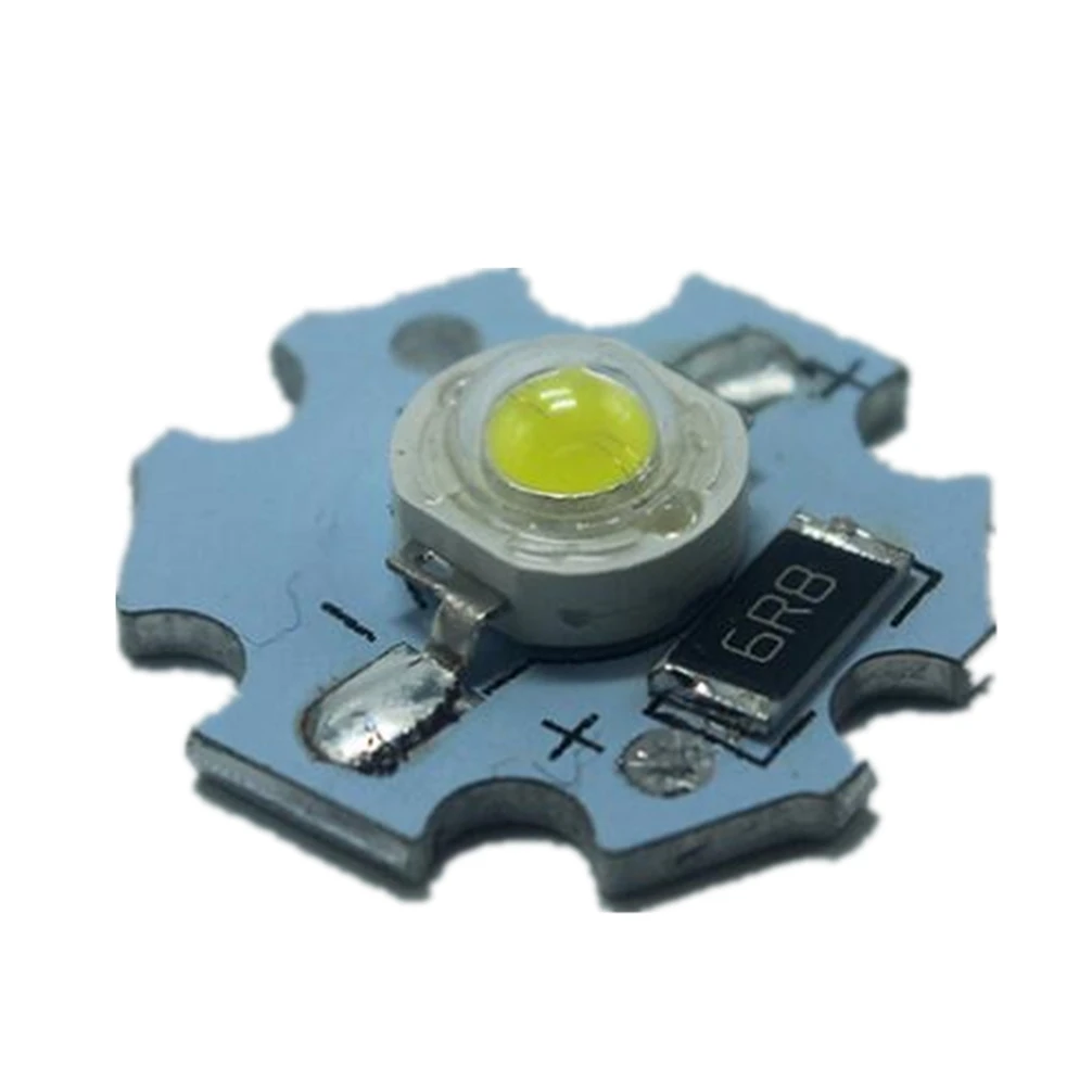 10 шт. 1 Вт 3 мощный светодиод полного спектра белый теплый зеленый синий темно