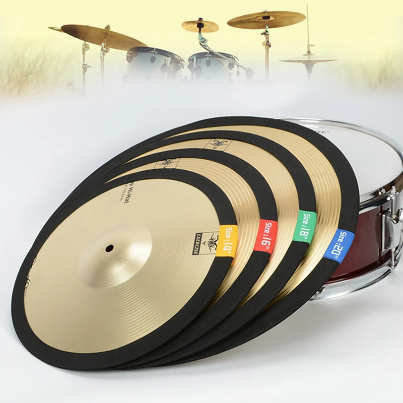 14, 16, 18, 20, тарелка Sabian немой круг кольцо ударная установка привет-шляпа практика глушители