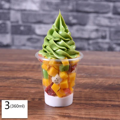 Моделирование Сливочное мороженое с сиропом образец фруктового Sundae модель поддельные для сливочного мороженого реквизит коробка для демонстрации камней в витрине искусственные sundae формы