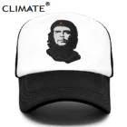 Кепка-тракер CLIMATE Che Guevara с изображением кубинского героя, Женская Кепка-тракер, летняя крутая сетчатая Кепка-тракер