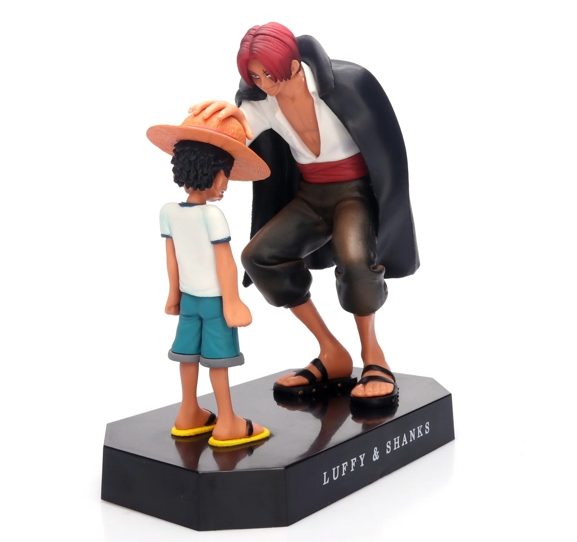 

Anime One Piece Four Emperors Shanks Straw Hat Luffy PVC Action Figure Going Merry Doll Collectible Model Toy Christmas Gift