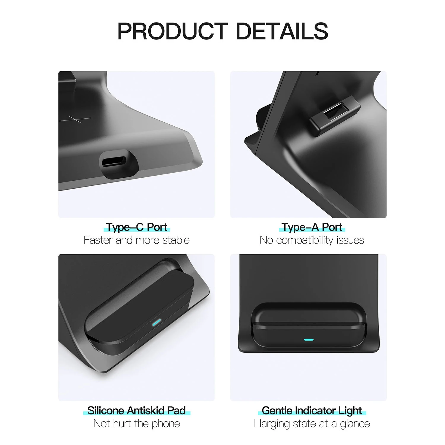 15W 3 in 1 Wireless Charger Stand For iPhone 12 11 XS QI Phone Chargers Holder For Apple Airpods Pro Fast Charging Dock Station
