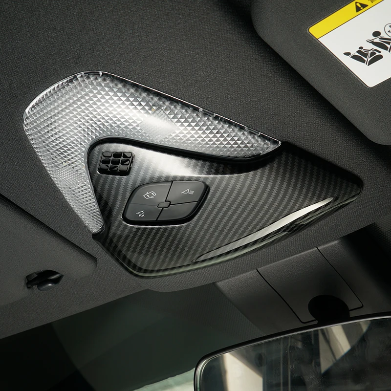 Передняя лампа для чтения из углеродного волокна Накладка Toyota CHR 2018