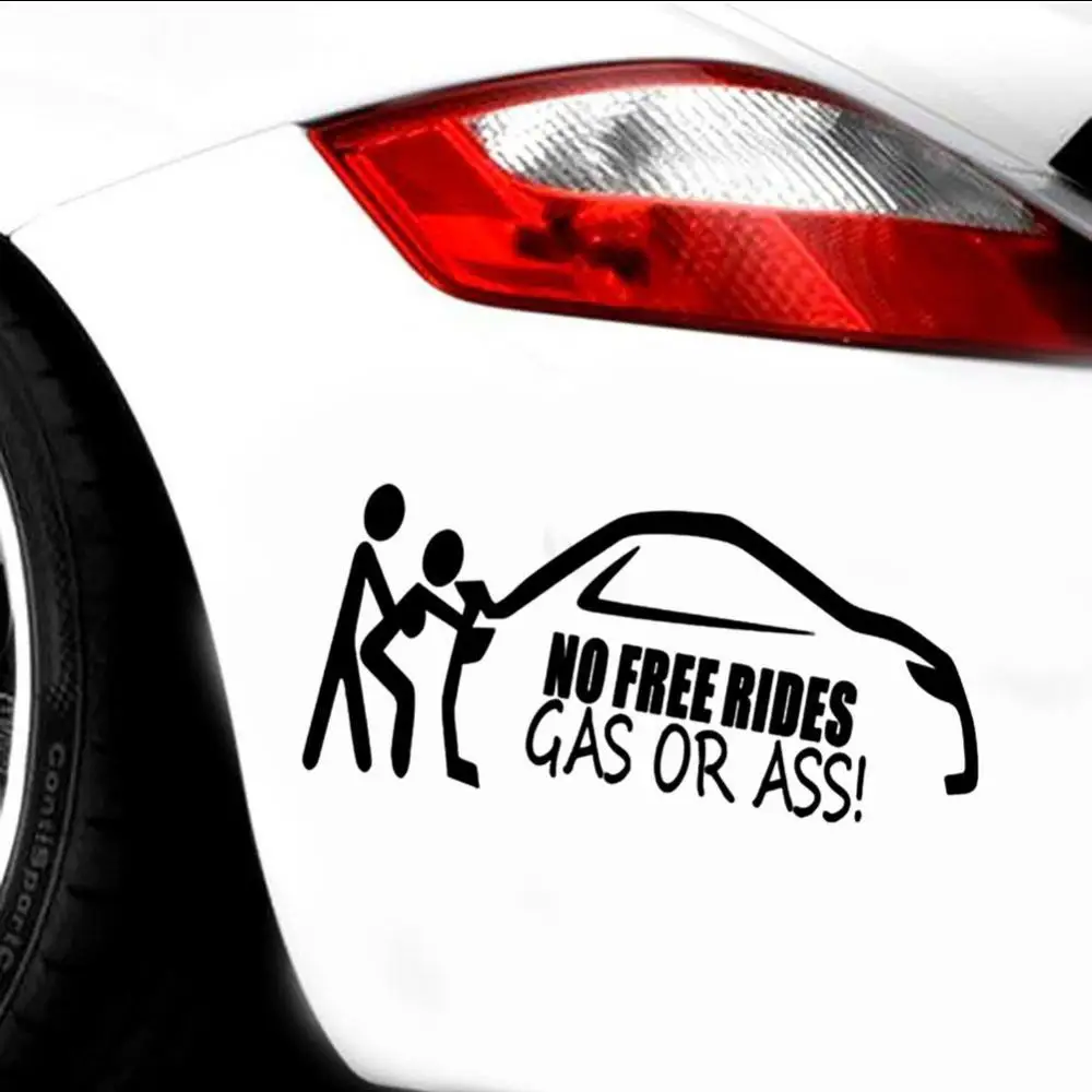

Украшение для окна грузовика с надписью «No Free Rides»