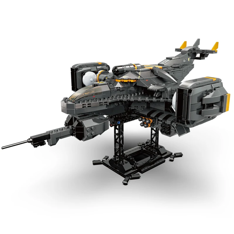 

1000+Pcs Space Fighter Mini Blocks Model Building Bricks Plane Universe High-tech Toys Gifts for Kids War Science Fiction