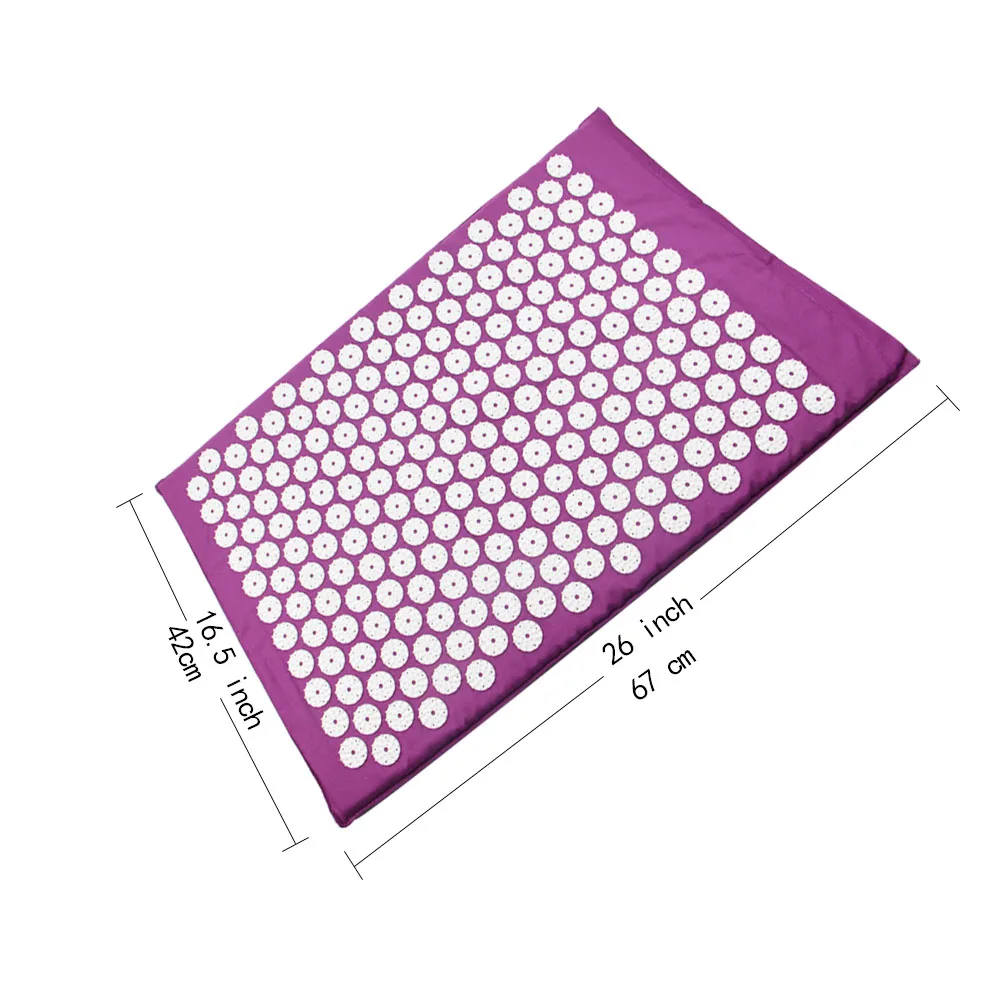 Массажная подушка (приблизительно 67*42 см) акупрессурный набор для снятия стресса