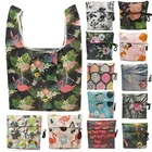 1 шт., сумка для покупок на плечо, 18 видов стилей Tumblr, женская сумочка для покупок, тканевая, многоразовая, экологически чистая