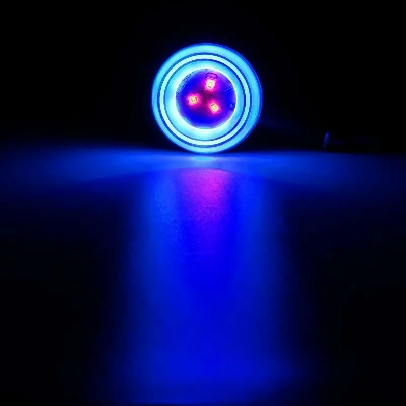 

Blue LED Turn Signal Light DC 12V Dustproof For Harley HONDA Motorcycle