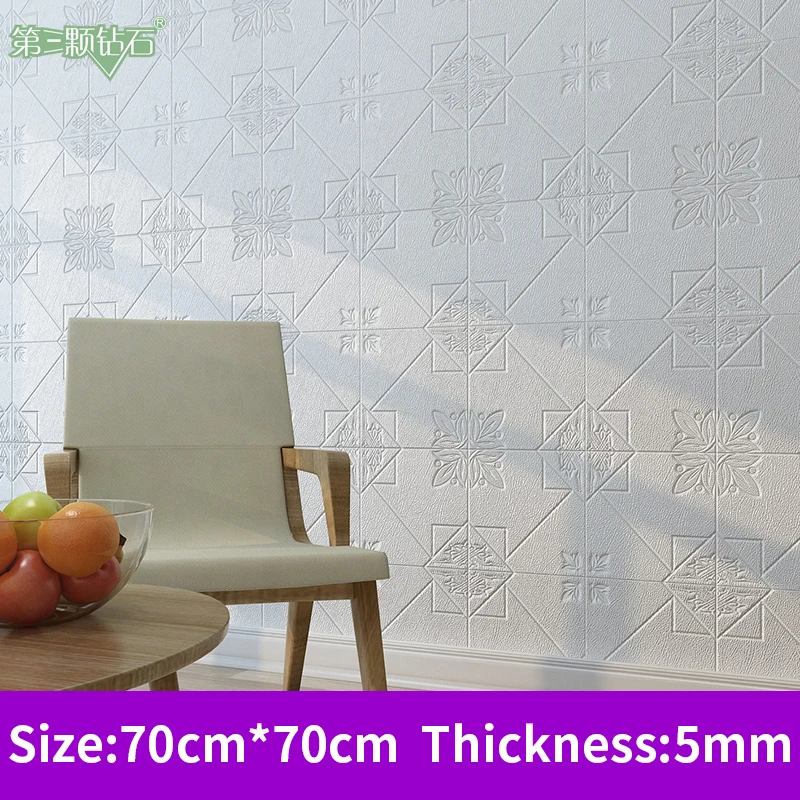 

DIY Home Wall Sticker design 3d foam wall sticker for bedroom Decoration waterproof moistureproof wallpaper