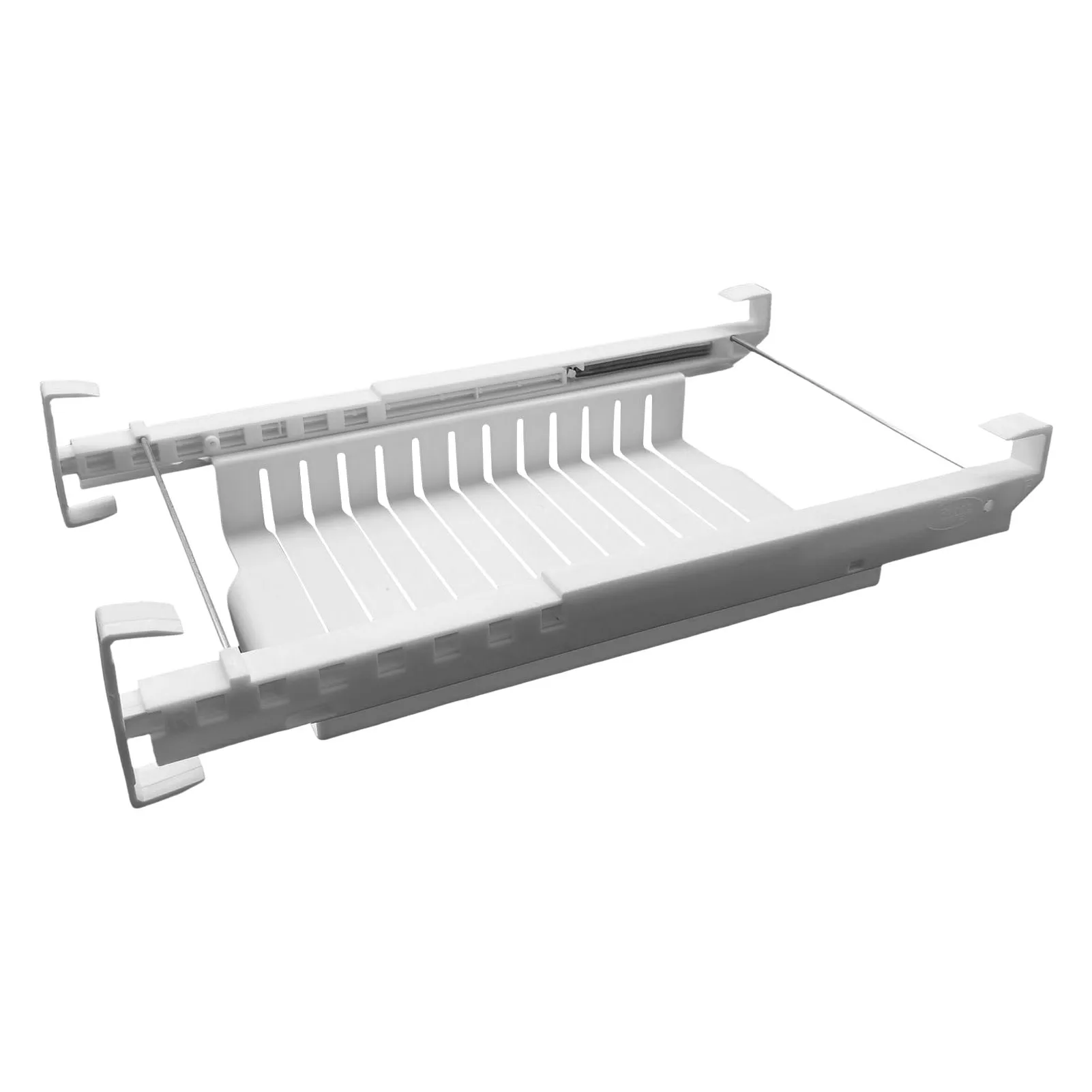 

Refrigerator Organizer Bins Fridge Rack Organizer Rack Hanger Sliding Rail Tray Hanging Storage Rack Including 1 Bag Rack Holder
