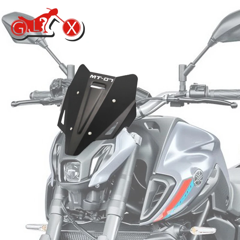 

Motorcycle Accessories for YAMAHA MT07 MT-07 MT 07 2014-2019 2020 2021 2022 Windshield Windsreen Kit Deflector Fairing Cover
