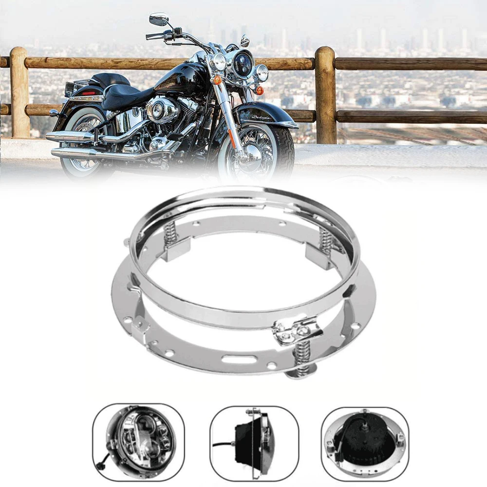 7 дюймовый круглый Монтажный кронштейн кольцо дюймов для светодиодной фары из